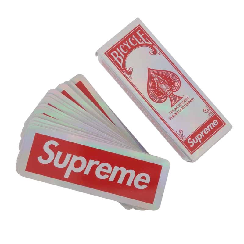 新品未使用 Supreme bicycle ホログラム トランプ Supreme®/Bicycle® Holographic Slice Cards - Supreme 通販