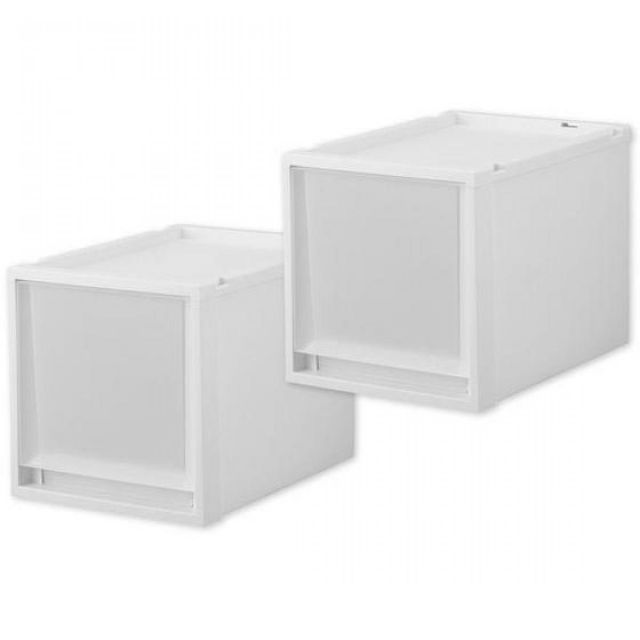 新品 Fits ホワイトクリア収納ケース 30x53x23cm 4個セット 新品 Fits ホワイトクリア収納ケース 30x53x23cm 4個セット - メルカリ