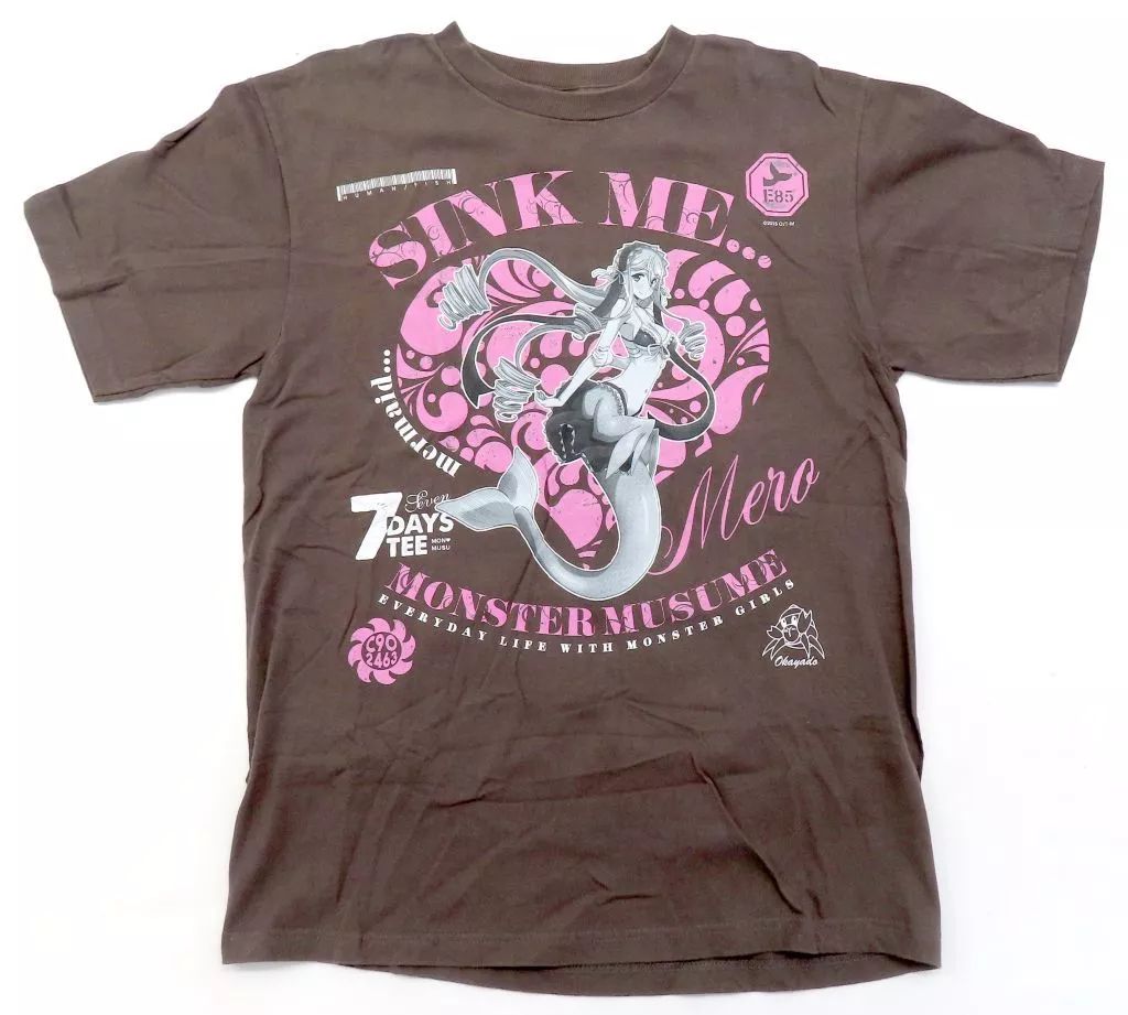 中古】Tシャツ SINK ME 7 DAYS TEE(Tシャツ) チャコール フリーサイズ 