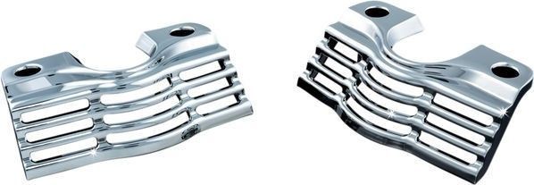 KURYAKYN SPARK PLUG-HEAD BOLT COVERS CHROME | 7260