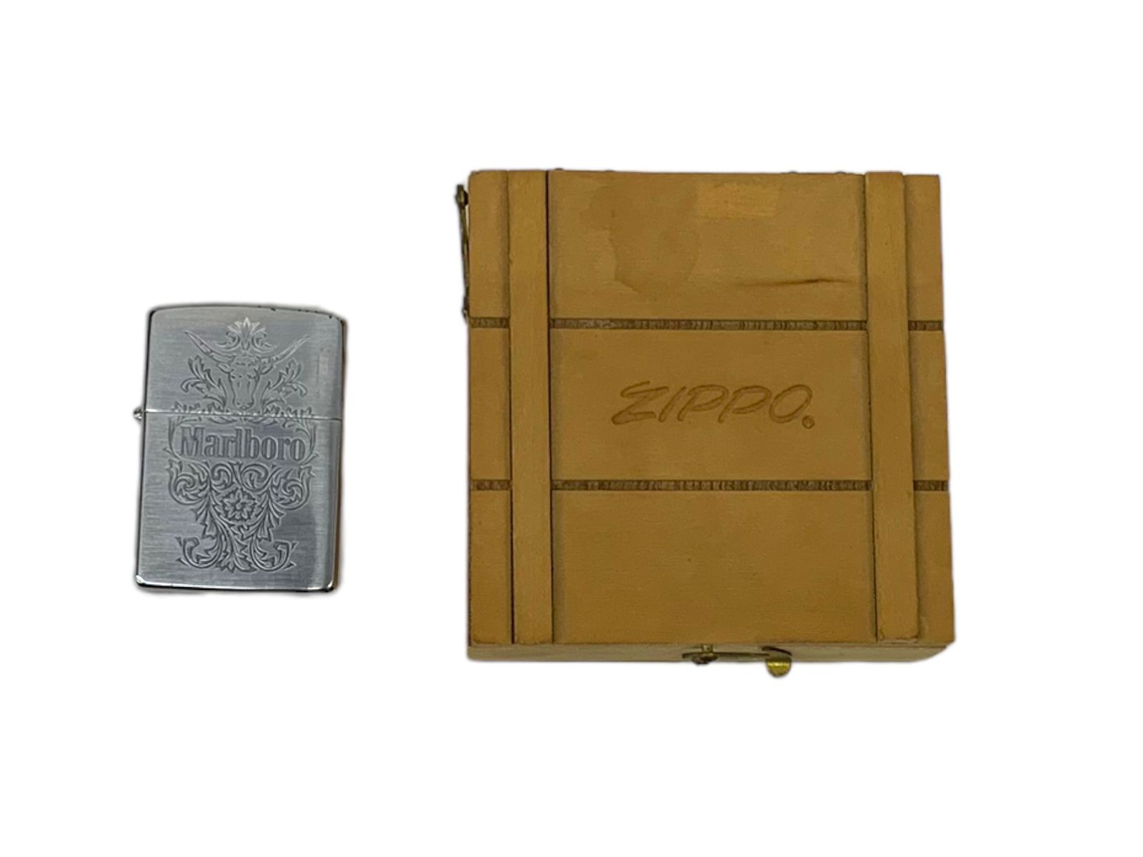 zippo (ジッポー) Marlboro マルボロ ロングホーン1994年製 限定品