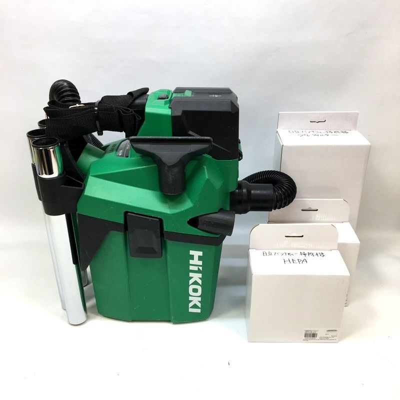 HiKOKI ハイコーキ 18V コードレス集じん機 乾湿両用 RP18DA NN 本体のみ ブロワ機能搭載 フィルタ付 △ DW3588