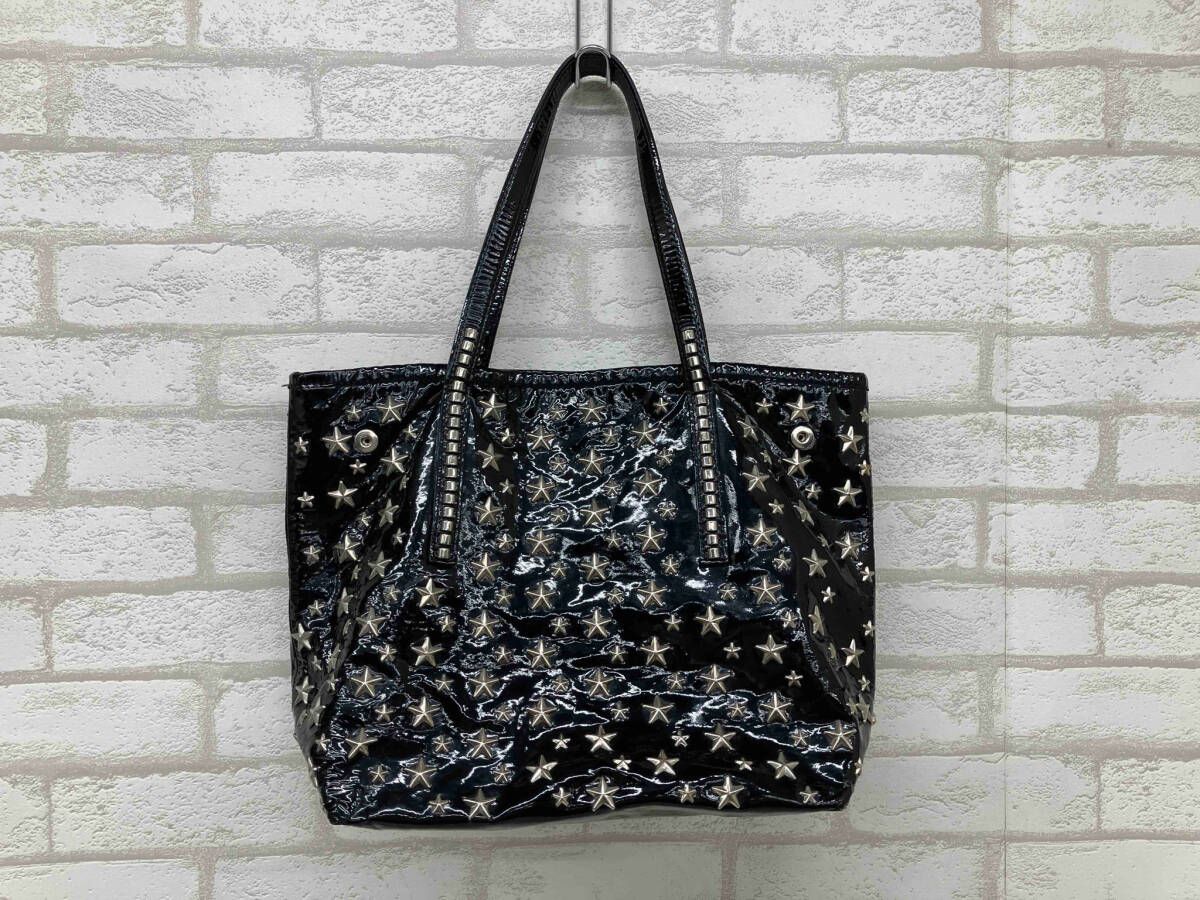 JIMMY CHOO ジミーチュウ レディース ブラック エナメル JIMMY CHOO ジミーチュウ レディース ブラック エナメル