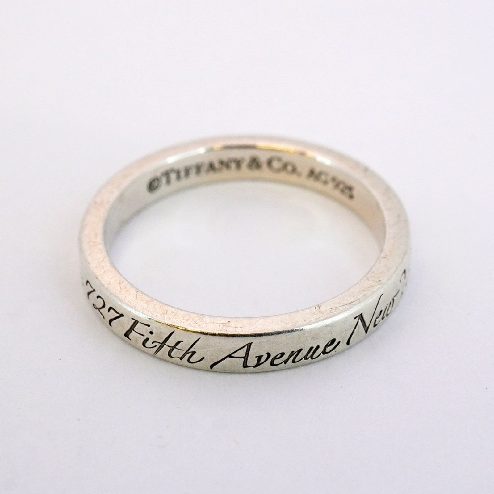 美品 Tiffany&Co. ティファニー ノーツナロー シルバー リング10号 TIFFANY&Co. ☆10号☆ティファニー リング・指輪 ノーツ ナロー