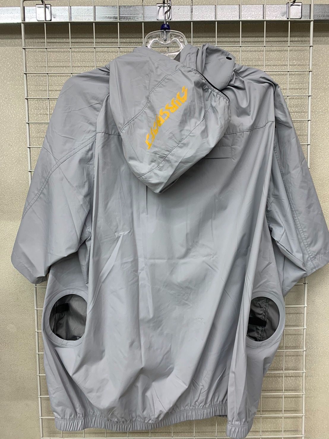 バートル 空調服 半袖AC2066 サイドファン アッシュグレー　3XL バートル 空調服 AC2066 即日出荷 半袖ブルゾン サイドファン