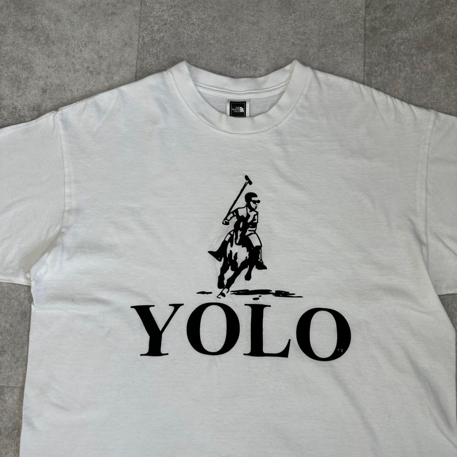 Vintage YOLO The North Face Tシャツ 古着 - メルカリ