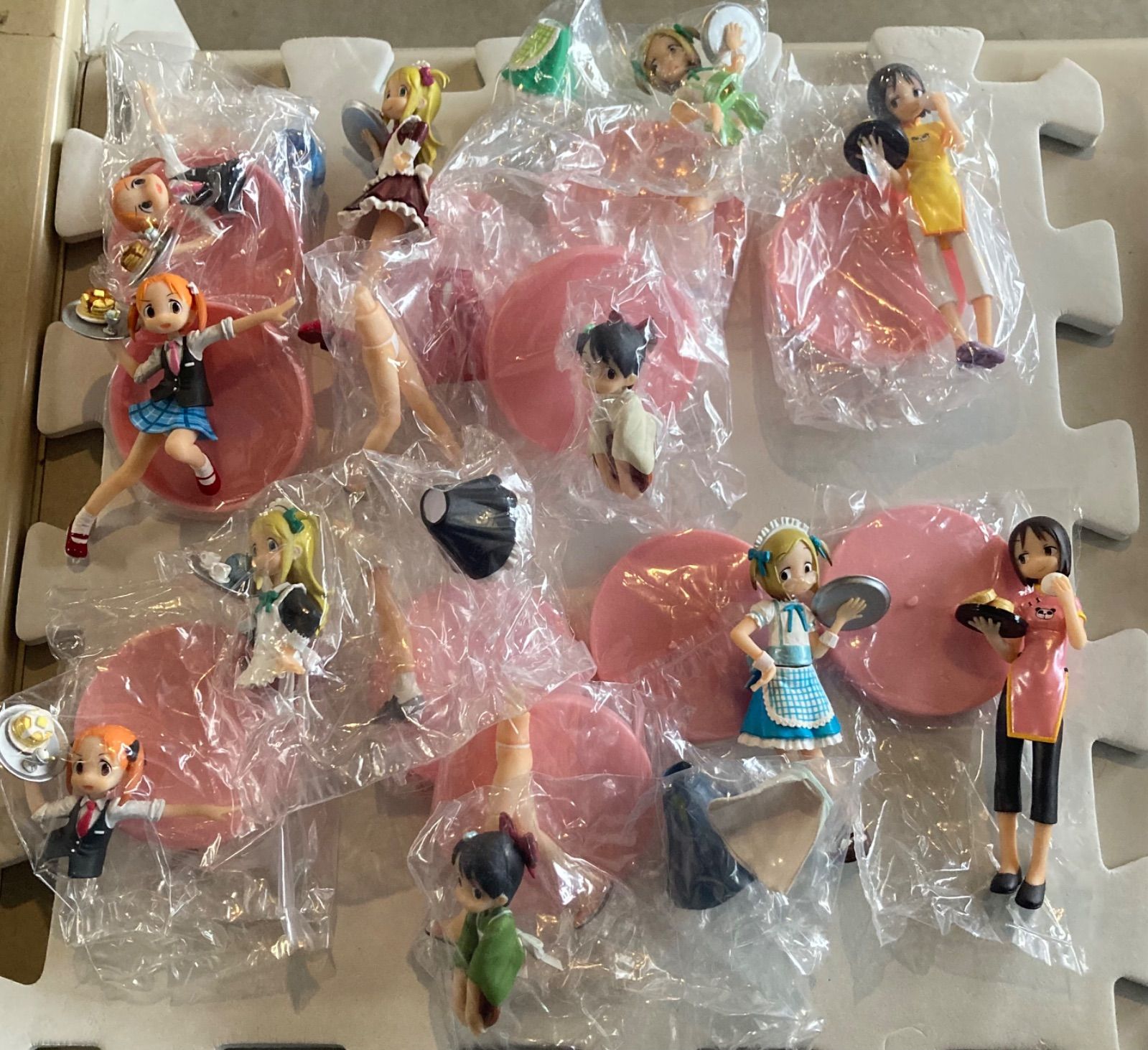 苺ましまろフィギュアウェイトレス編7体セット
