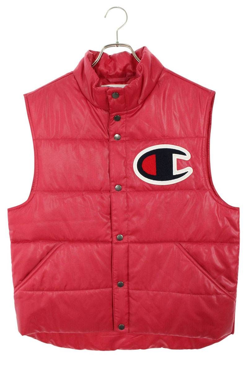 ジャケット・アウター SUPREME CHAMPION PUFFY VEST 17SS シュプリーム ×チャンピオン Champion 17SS Champion Puffy Vest