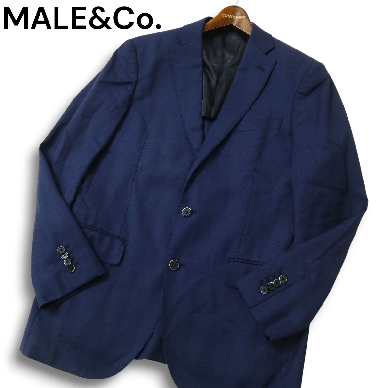 MALE&Co. タカキュー 春夏 背抜き イタリア ANGELICO生地☆ テーラード 