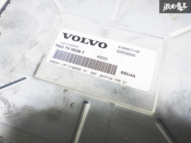ストア出品 保証付】 ボルボ純正 VOLVO DBA-MB4164T V40 地デジ 