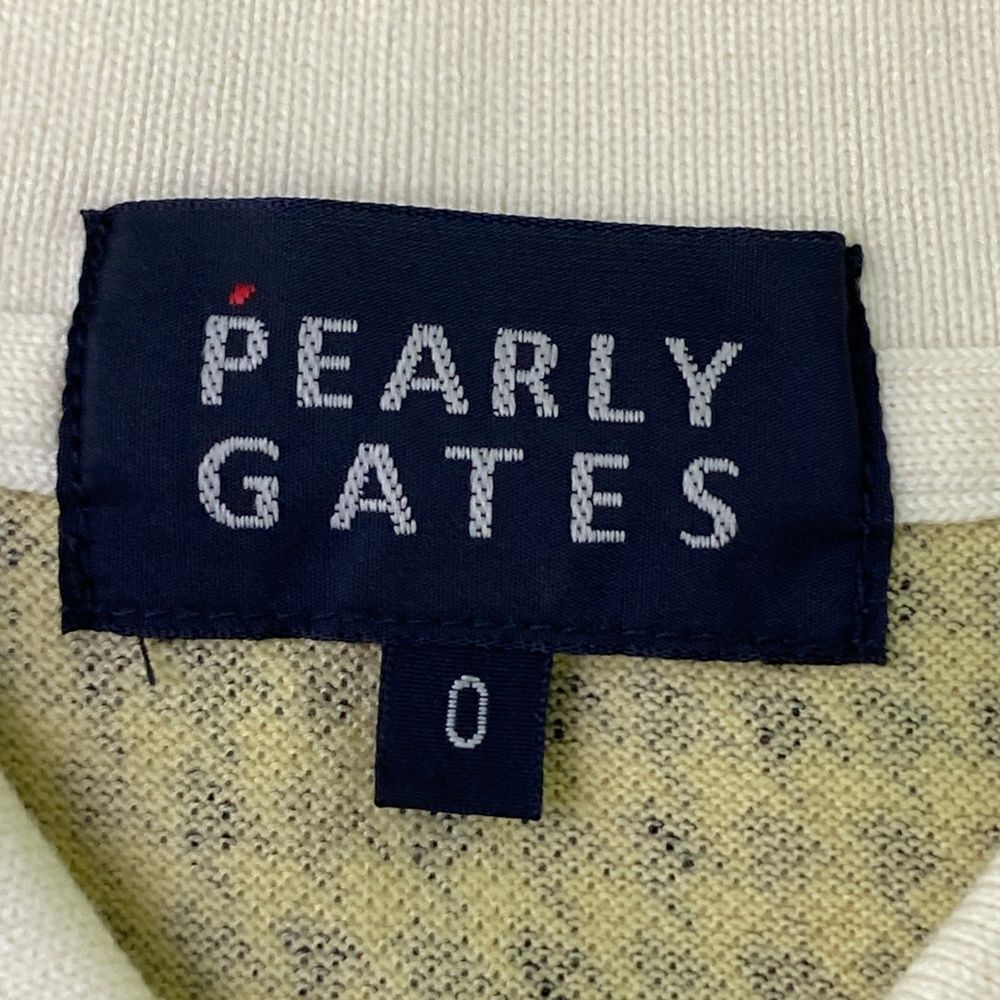 PEARLY GATES パーリーゲイツ ポロシャツ サイズ2 PEARLY GATES☆パーリーゲイツポロシャツ☆ブラック×ホワイト