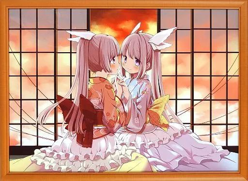 絵師100人展 11 てぃんくる 複製原画 はるかぜせつな 幾月翼舞
