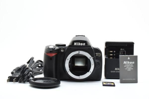 ｜ Nikon D40 ニコン ボディ｜E062