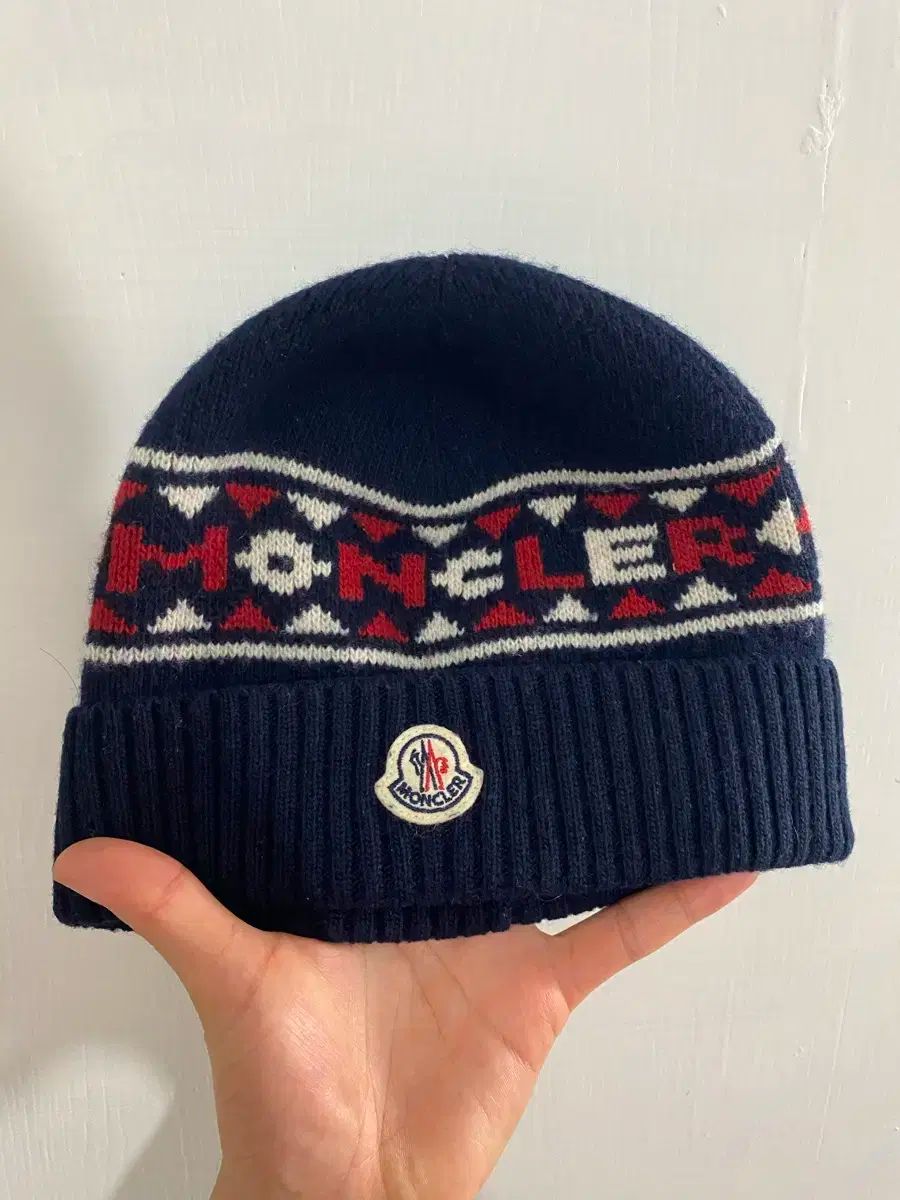 ひみつのあこちゃん‼️ モンクレール グリーン ニット帽 MONCLER