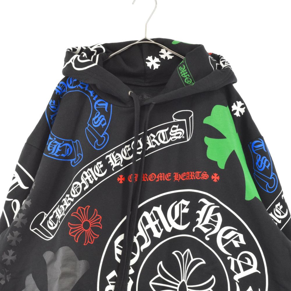 CHROME HEARTS (クロムハーツ) STENCIL HOODIE ステンシルフーディー ...