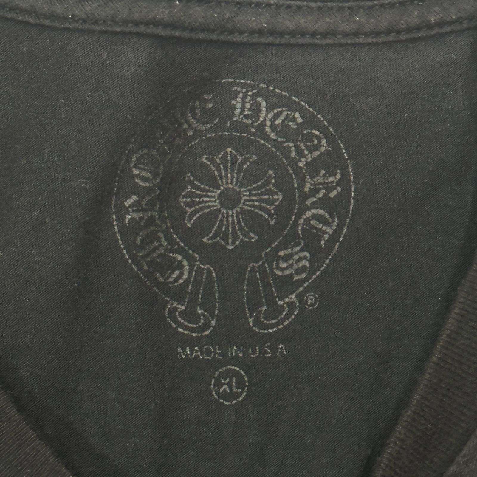 CHROME HEARTS グラデーション サークルロゴ プリント Tシャツ クロム