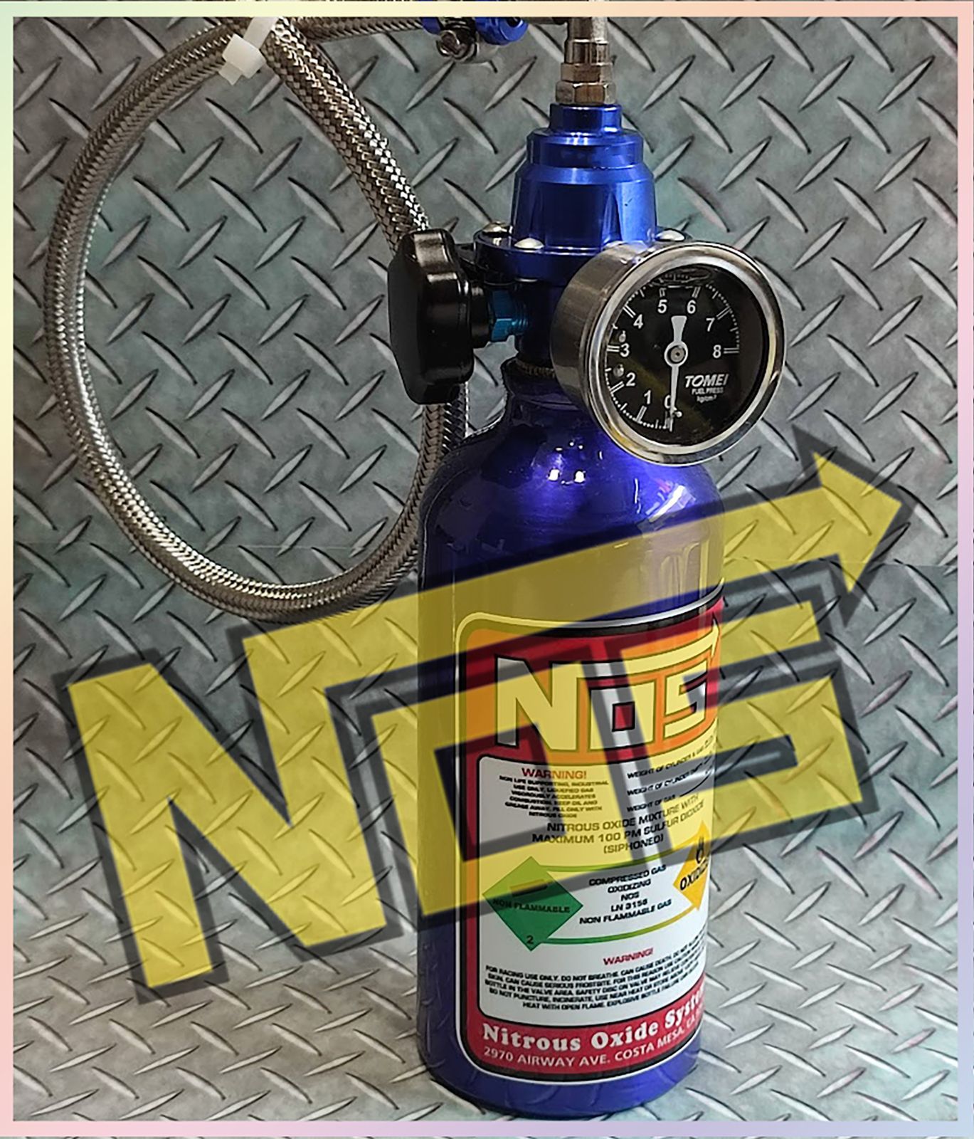 NOS SYSTEM ノスボトル ダミータンク ニトロボンベ