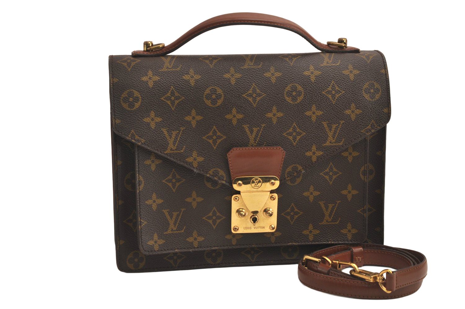 LOUIS VUITTON ルイヴィトン モノグラム モンソー 2Way
