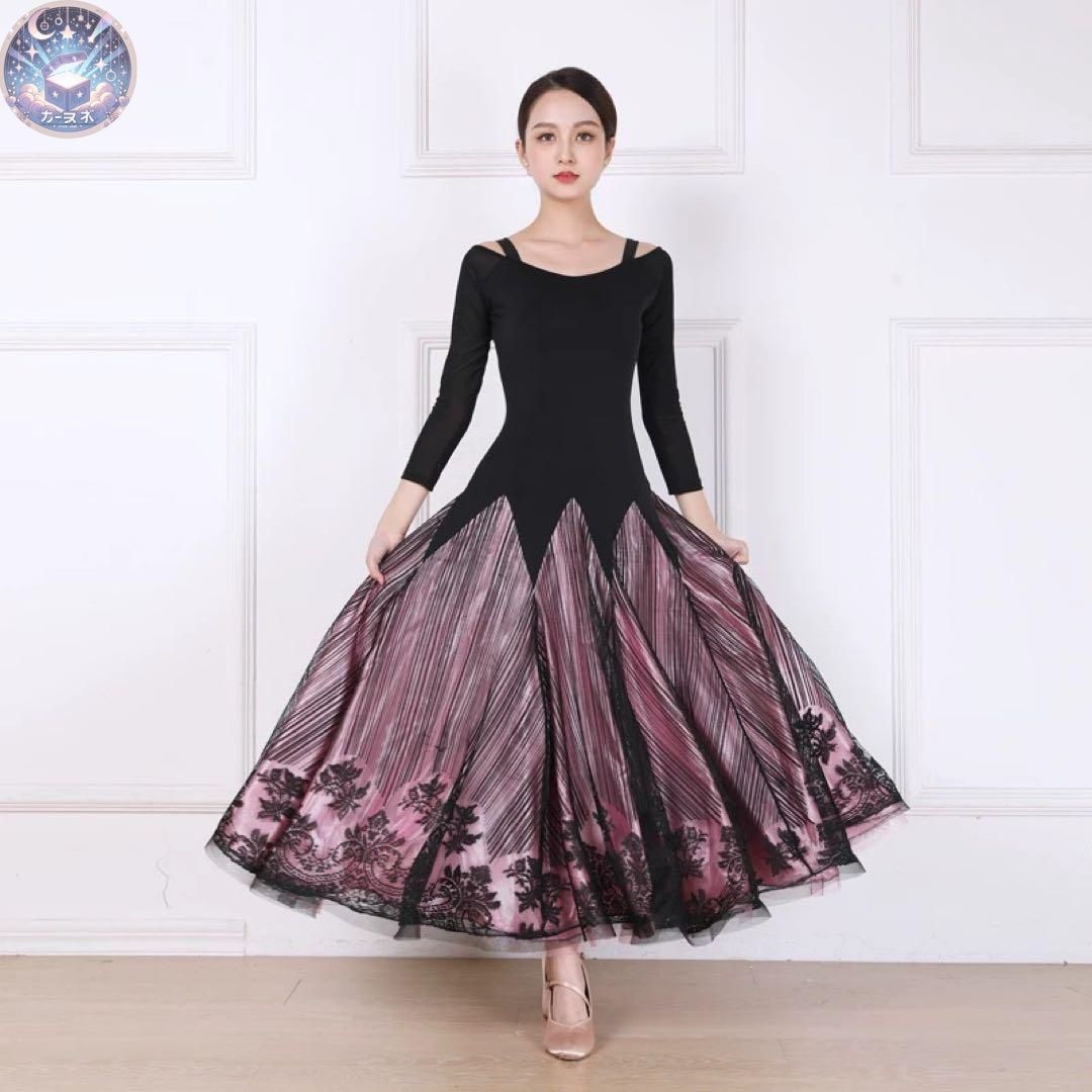 華やか刺繍ワンピース◆練習からダンスパーティー