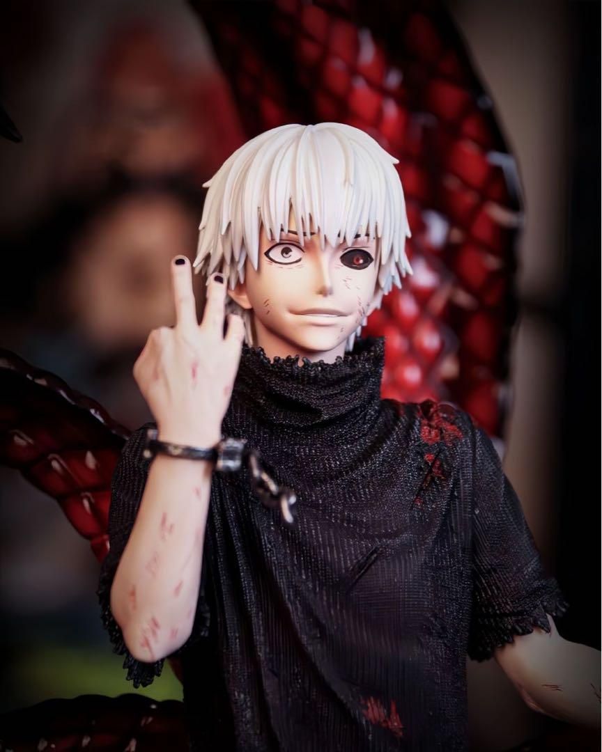 定期入れの 38cm 【美品】【新品未使用】東京グール 金木研 フィギュア コミック・アニメ