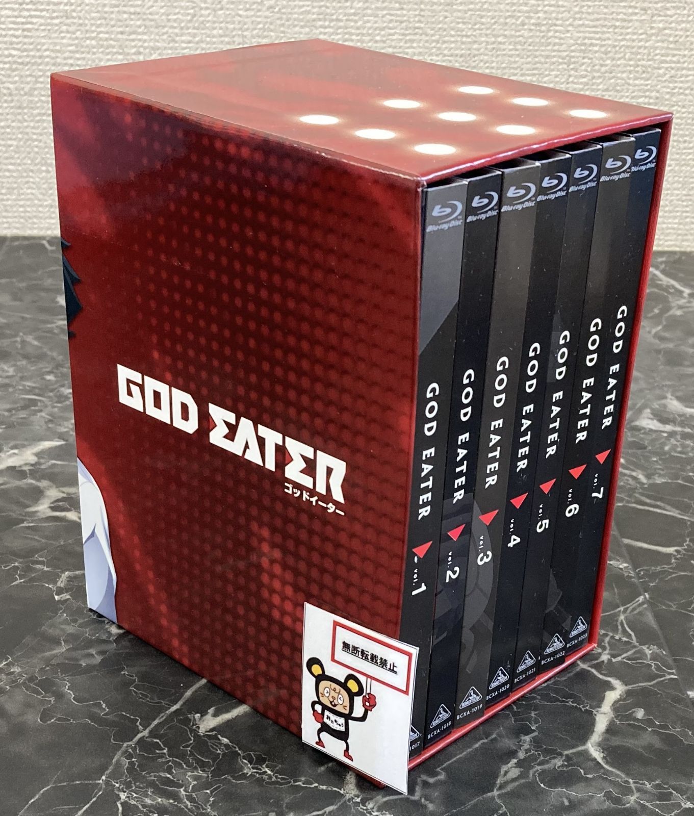購入 05. Blu-ray GOD EATER 1～7巻セット 全巻収納BOX付 GOD