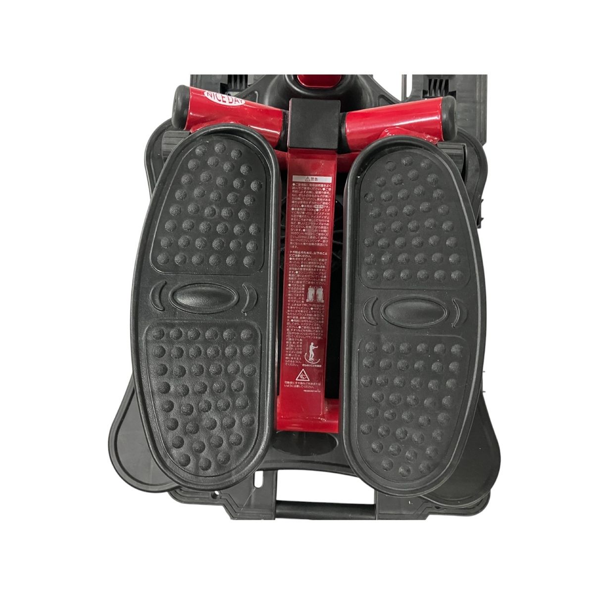①  健康ステッパー　ナイスデイ　専用スタンド付き　NH-1R　健康器具 ショップジャパン 健康ステッパー ナイスデイ NICE01KD [レッド