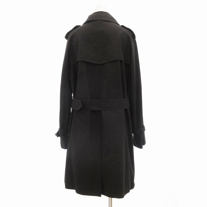 Macintosh トレンチコート黒 y's マッキントッシュ トレンチ