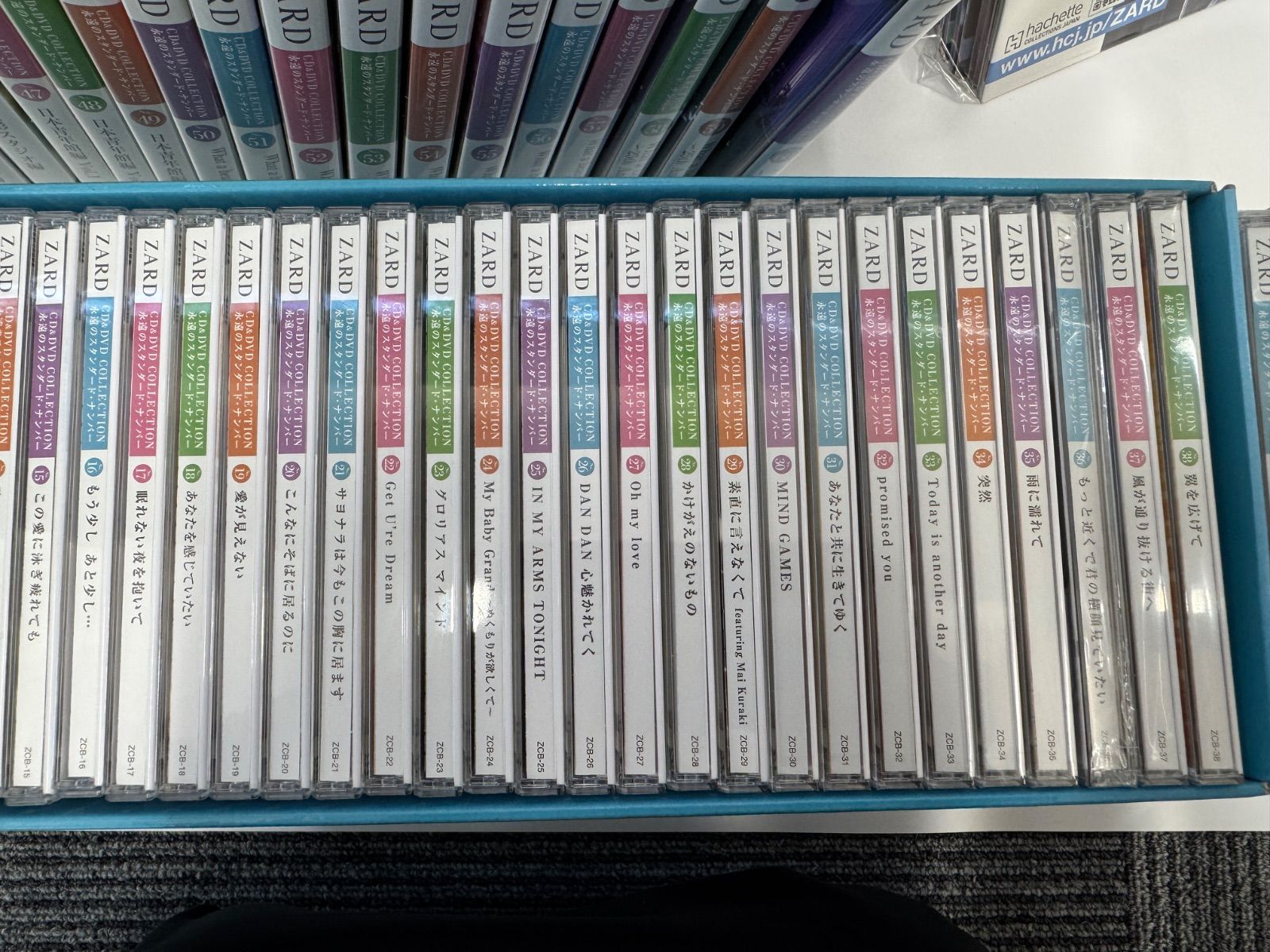 美品】ZARD CD & DVD コレクション 全巻 アシェット 冊子付き