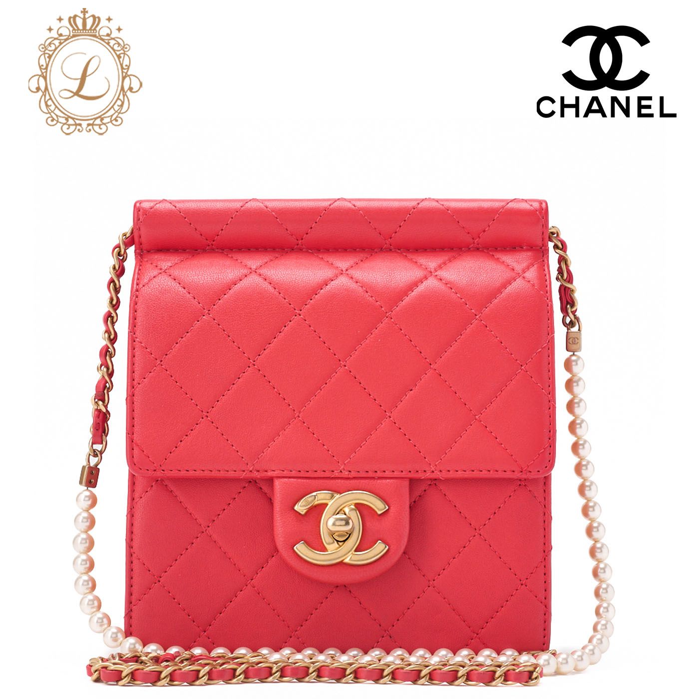 CHANEL シャネル ゴールドチェーン ショルダーバッグ 赤 マトラッセ 楽天市場】CHANEL シャネル ココカーブ マトラッセ チェーン