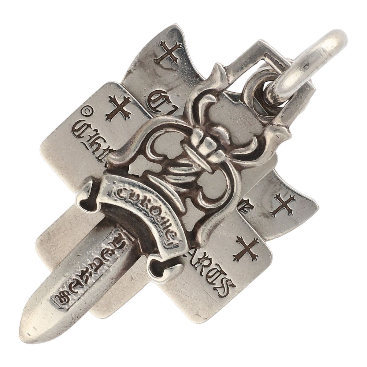 中古】 CHROME HEARTS クロムハーツ 3トリンケッツ ペンダント