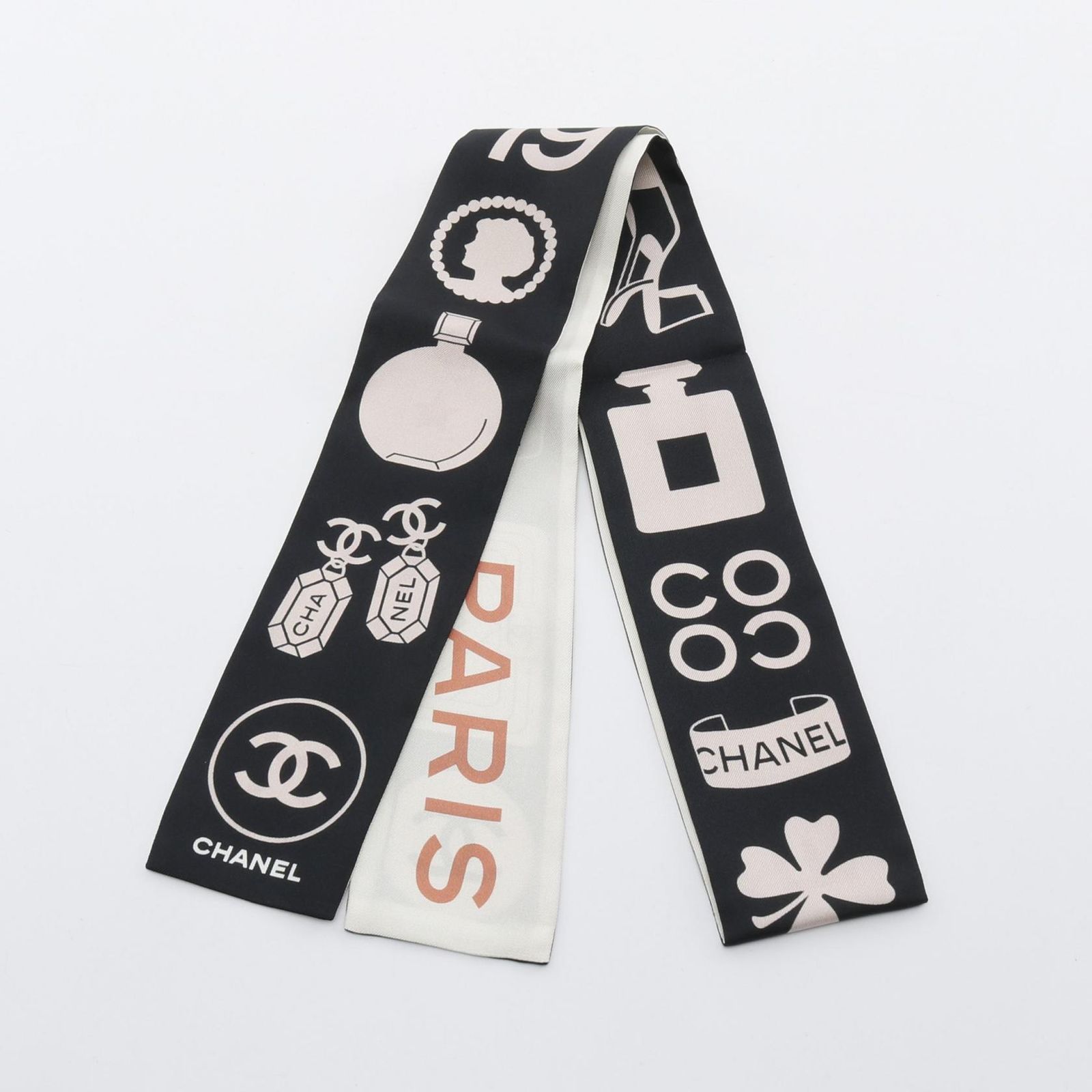 CHANEL】シャネル シルクスカーフ 31-RUE CAMBON-PARIS 31 リュ