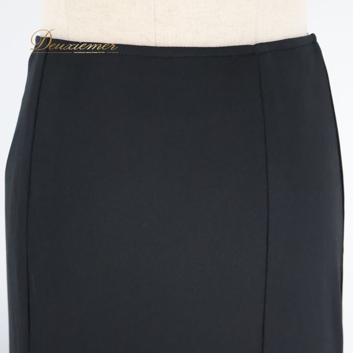 伸縮素材 ブラック