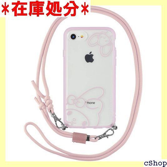 グルマンディーズ サンリオキャラクターズ IIIIfit Loop iPhone SE 第3世代/第2世代 / 8 / 7 / 6s / 6 4.7インチ 対応 ケース マイメロディ SANG-263MM 828