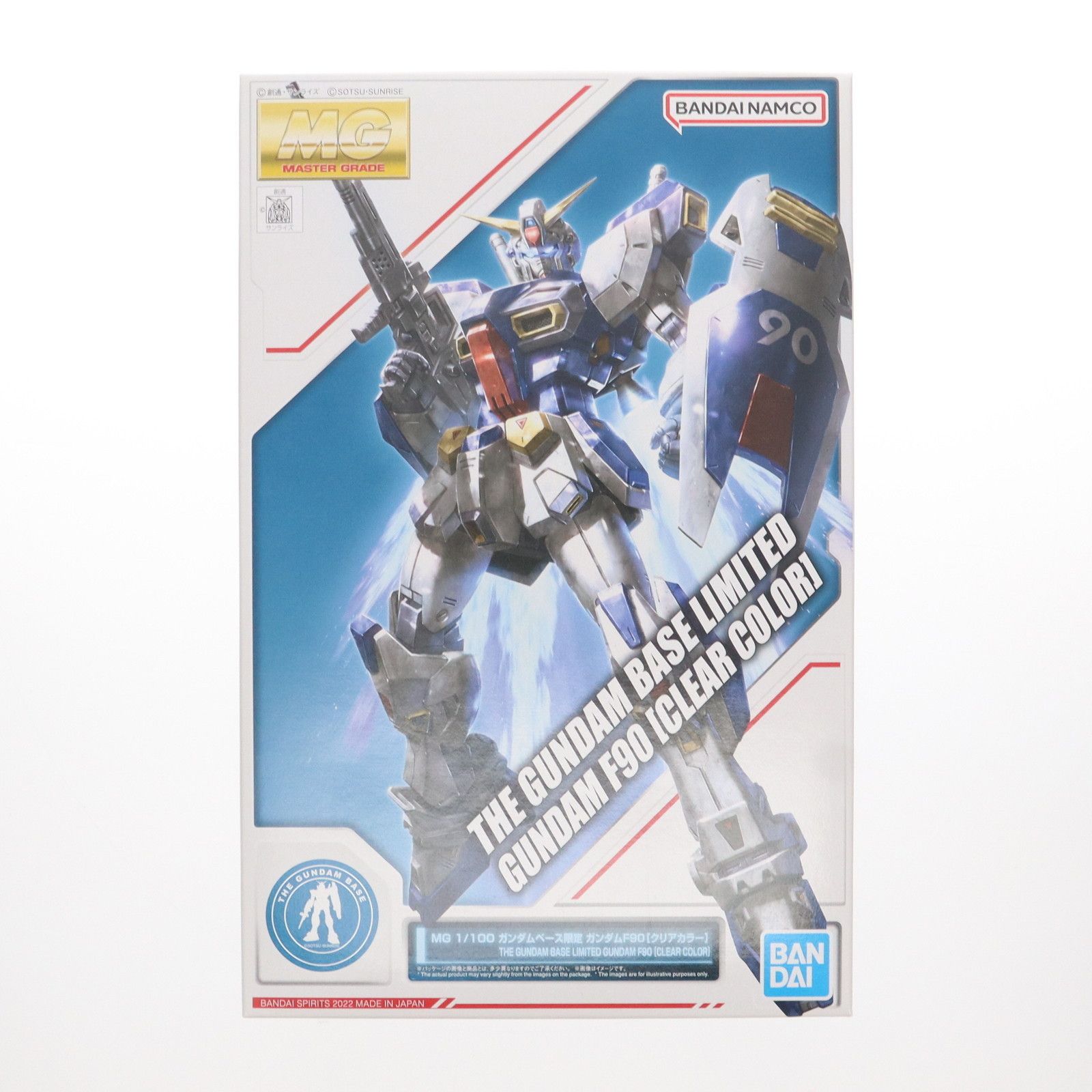 ガンダムベース MG 1|100 F90 ガンダムF90 クリア 機動戦士ガンダムF90 プラモデル 5063437 バンダイスピリッツ