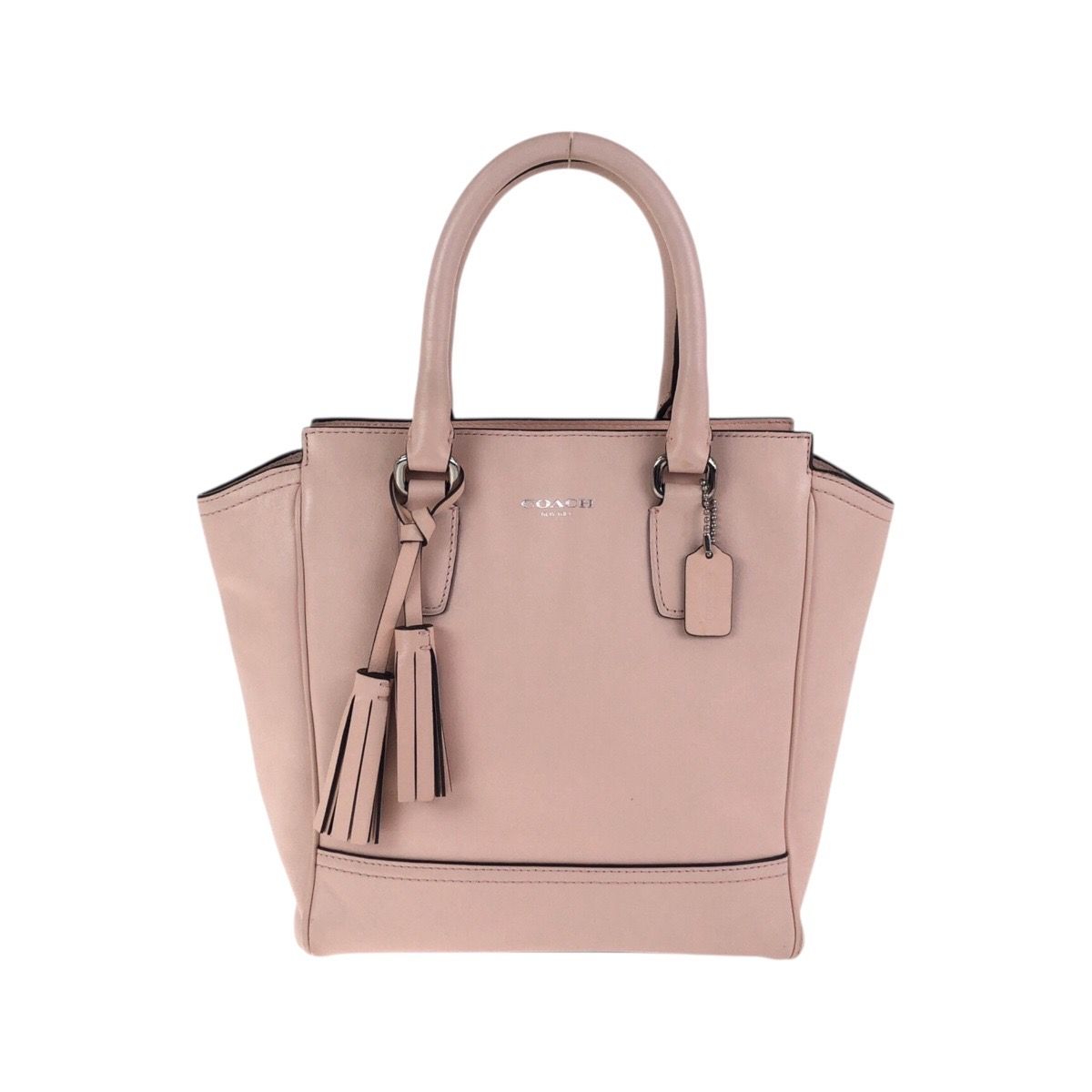 【COACH コーチ シグネチャー×ピンクレザー ハンドバッグ F13102】 コーチ COACH コーチ レザーバッグ COACH アウトレット