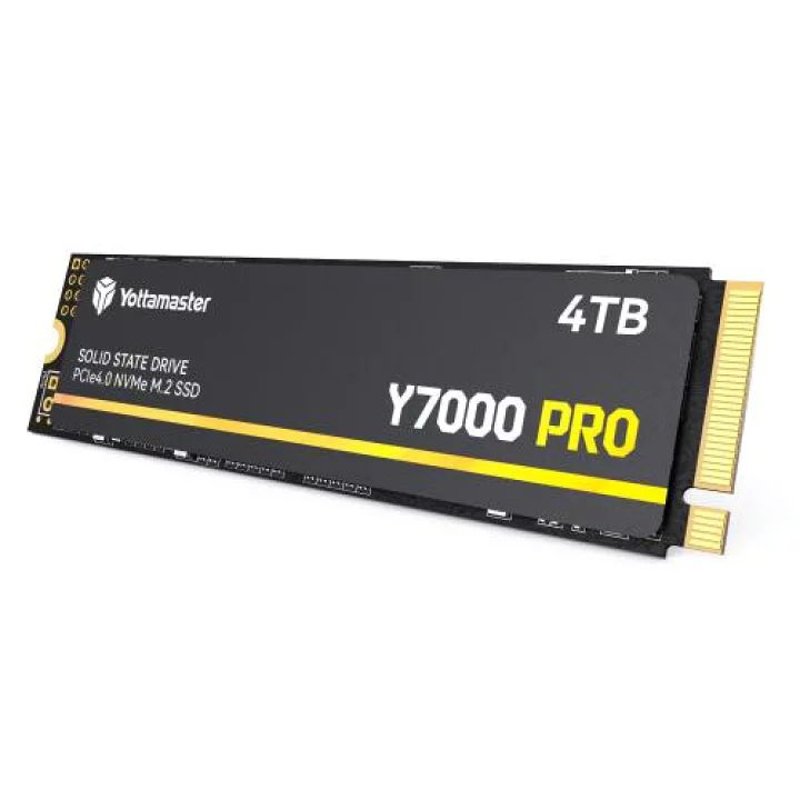 Yottamaster 内蔵 SSD 4 TB PCIe Gen x M.2 NVMe 2280 最大読込 7000 MB|s 最大書込み 6500 PS 5対応 3 D QLC NAND Flash搭載 保証品