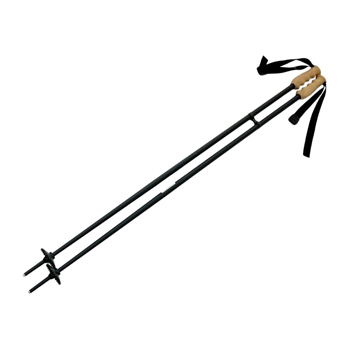 ◆◆SEASON スキー ストック 115cm ブラック aluminum ski pole ウィンター用品 ブラック
