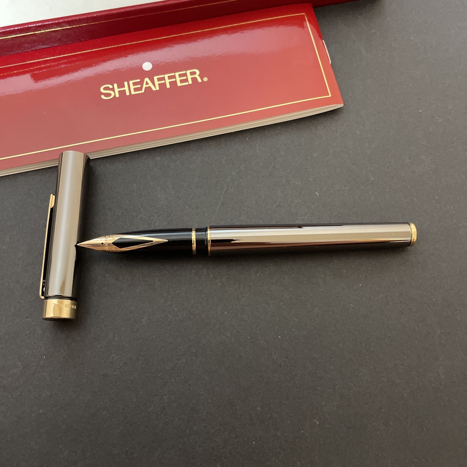 SHEAFFER シェーファー 万年筆 14k 585 タルガ ケース付 - メルカリ