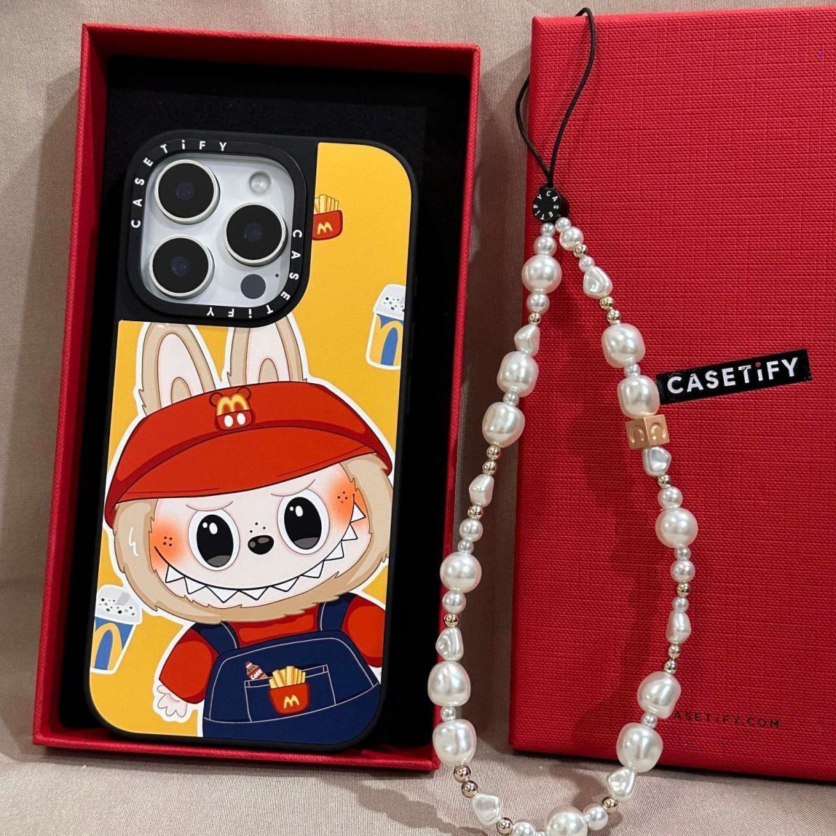 ケースティファイ　iPhone16pro ラブスペース　love space ラブ スペース（宇宙） – CASETiFY