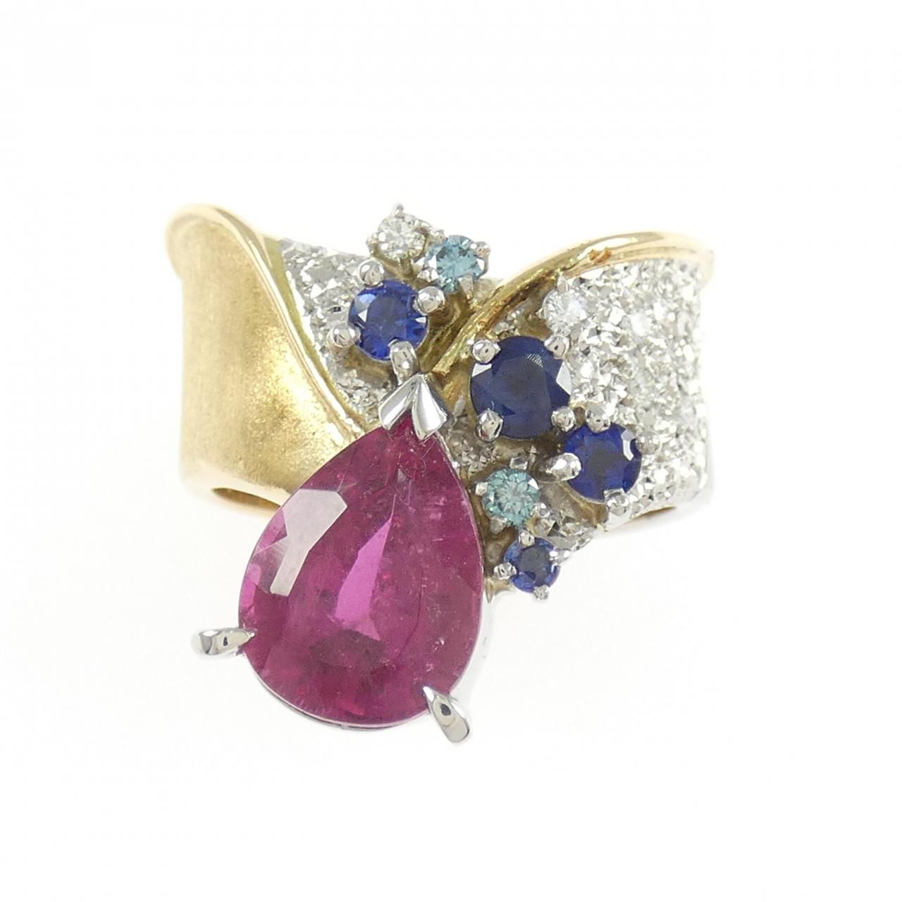 石川暢子 トルマリン リング 2.53