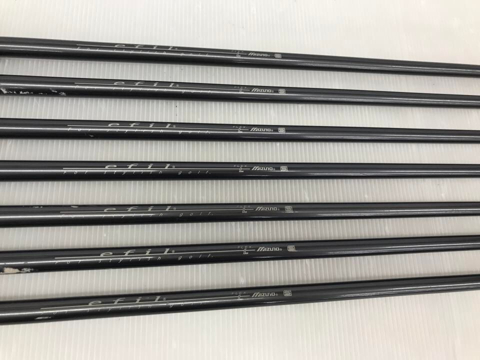 【返品無料可能】 エフィル L オリジナルカーボン アイアンセット ミズノ 最短 限定版