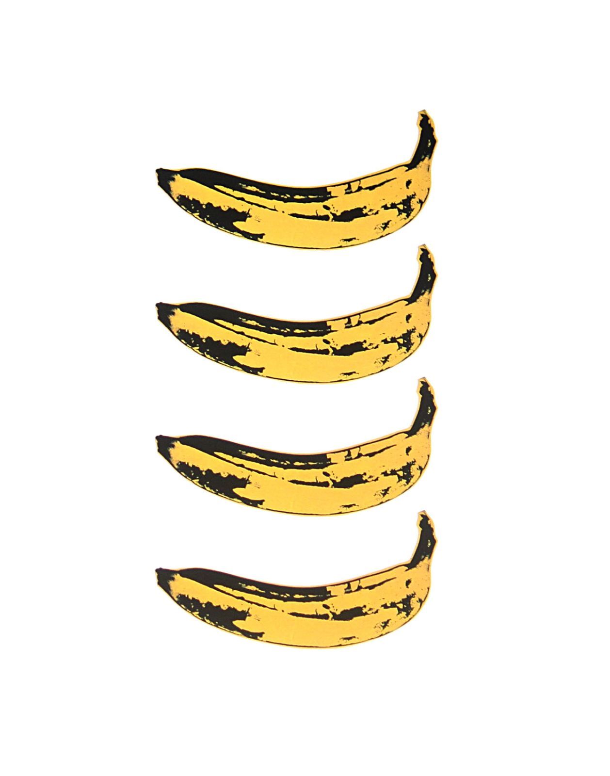 アンディ ウォーホル「バナナx4/Banana,1966」展示用フック付