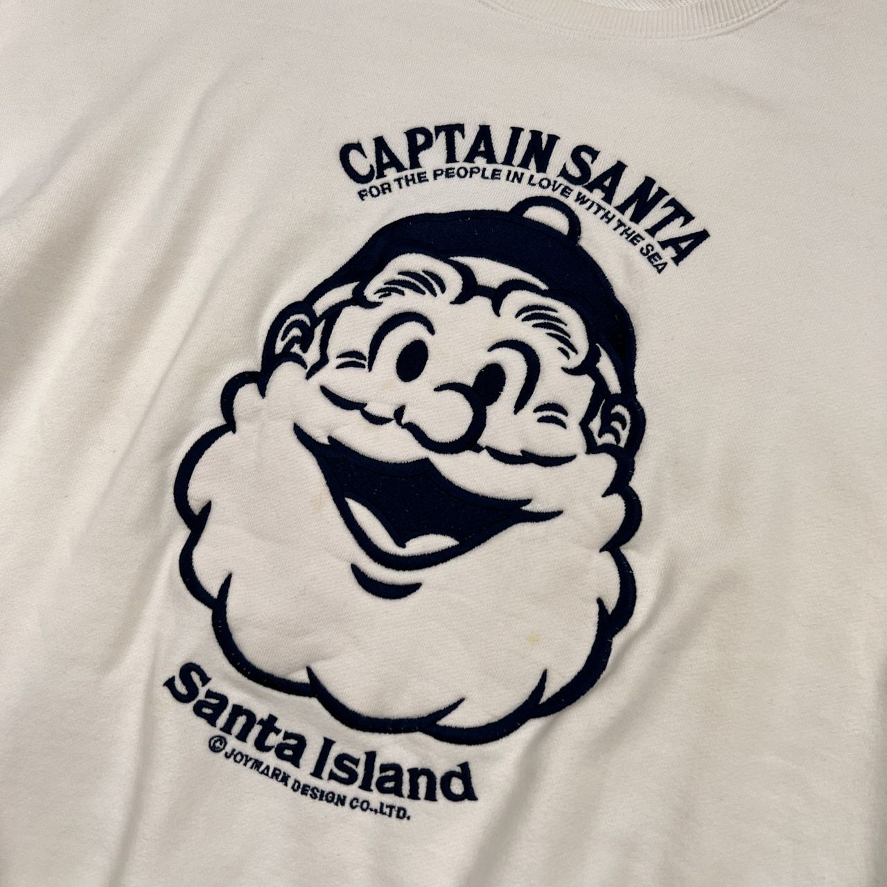 〈ビッグサイズ〉90s OLD キャプテンサンタ 刺繍ロゴ スウェット XL CAPTAIN SANTA キャプテンサンタ BIG刺繍 スウェット トレーナー