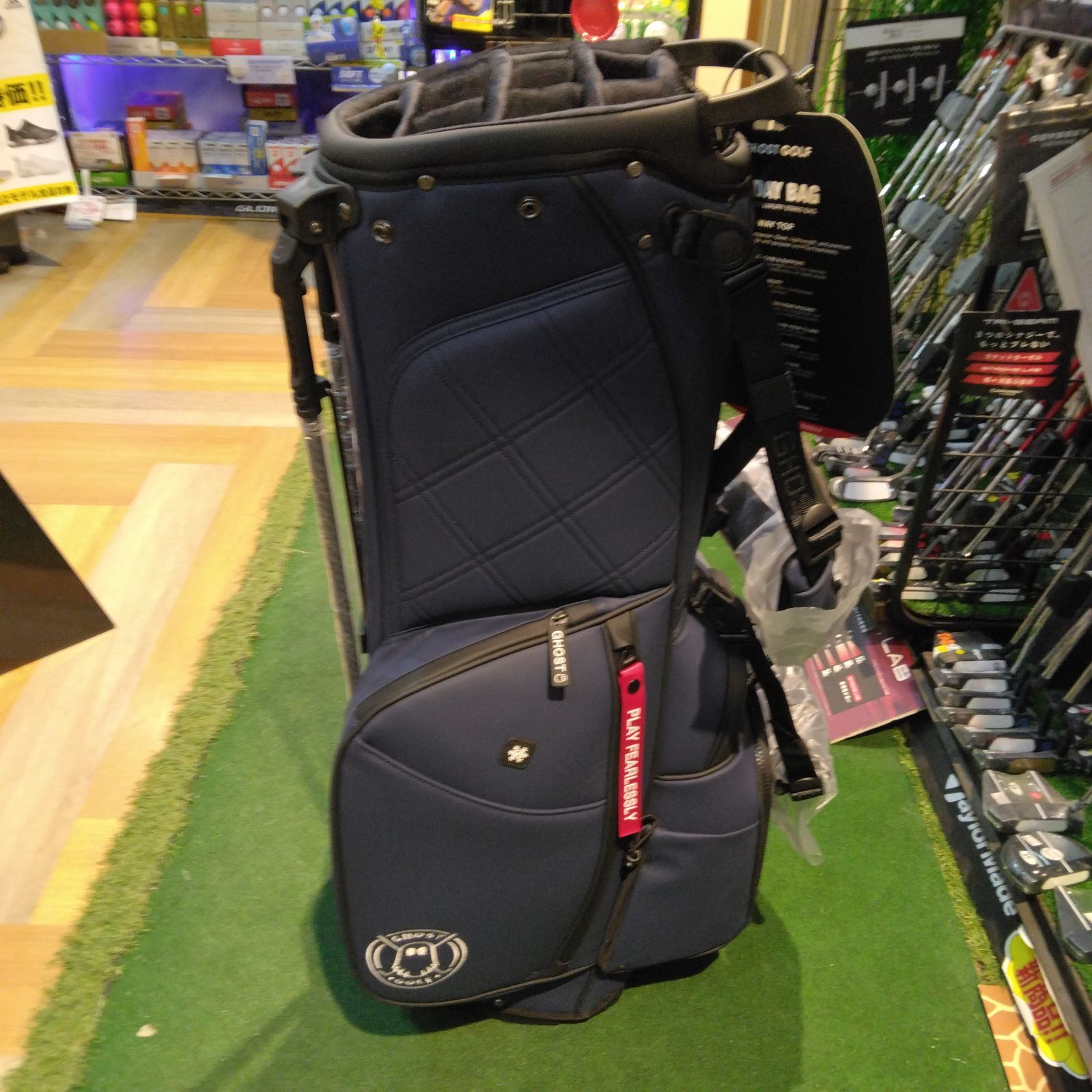 新品未使用品】 GHOST GOLF キャディバッグ ANYDAY 11インチ