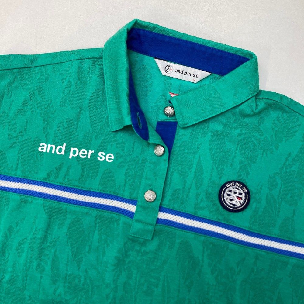 and per se アンパスィ　セットアップ　レディース　ゴルフ　L 上下 アンパスィ(and per se) レディスコレクション16 | GDOゴルフショップ