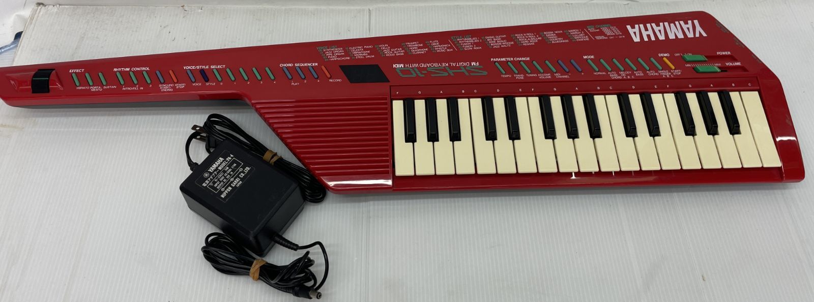 YAMAHA SHS-10 RED ショルダーキーボード 10c26