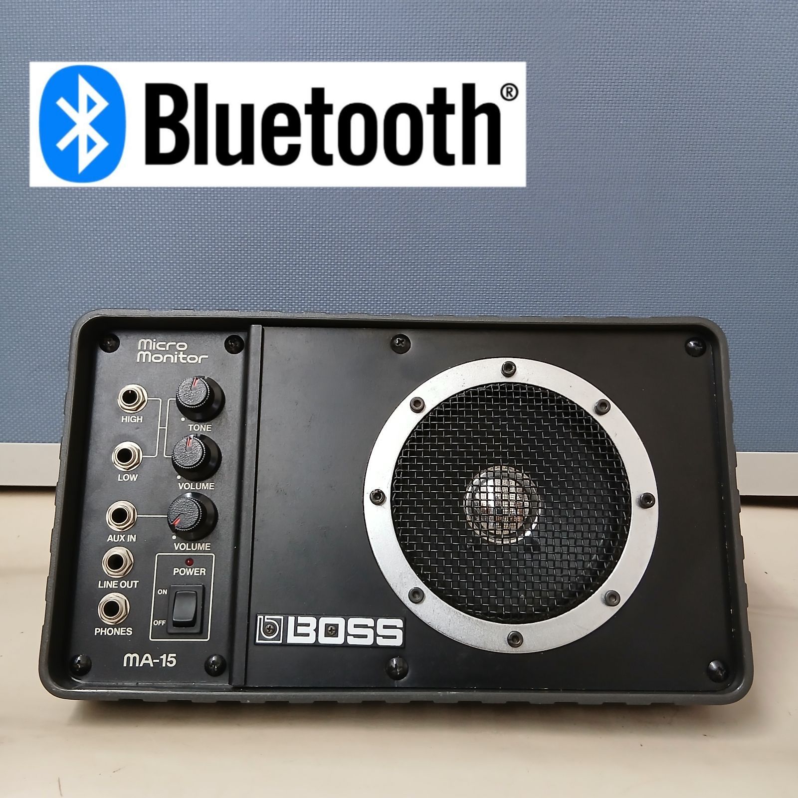 BOSS MA-1 モニタースピーカー BOSS MA-15 モニターアンプ スピーカー Bluetooth機能搭載 - メルカリ