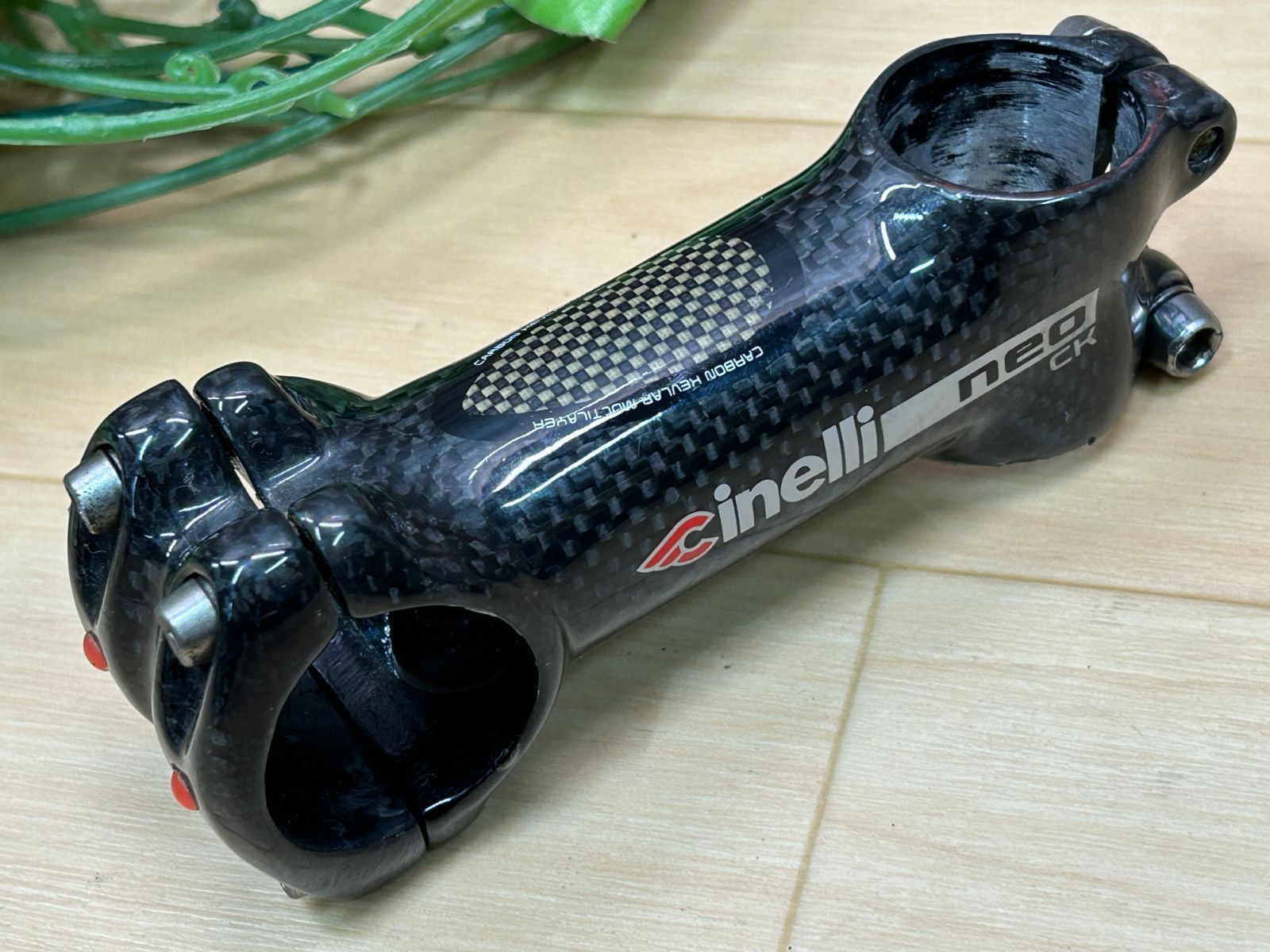 大特価sale!! 良品!! Cinelli NEO CK STEM 90mm 128g チネリ ネオ CKステム アルミ カーボンラップステム ロード ミニベロ クロス ピスト MTB 同梱発送承り中!! M-676