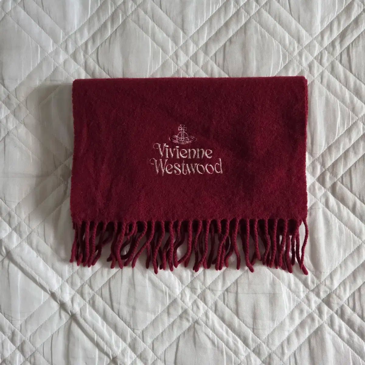 Vivienne Westwood ウール100% マフラー　イタリア製 Vivienne Westwood ウール100% マフラー イタリア製 【公式通販】