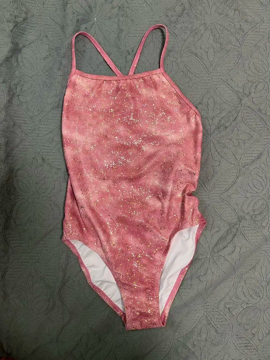 ル マンゴー チェリッシュ 天の川 ダブルクロスボディバッグ ローズゴールド XL